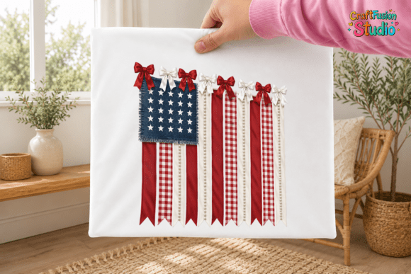 Download Coquette American Flag Ribbons PNG - Png Collection
