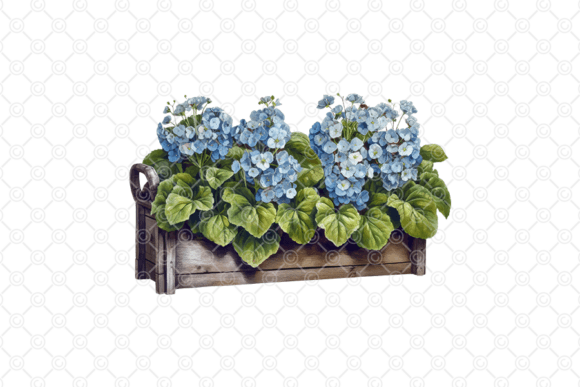 Download Flower PNG, Blue Hydrangea PNG, 006 - Png Collection
