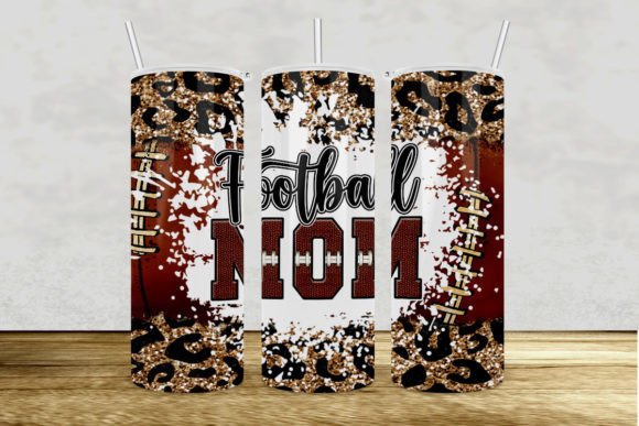 Download Football Mom Tumbler Sublimation Png - Png Collection