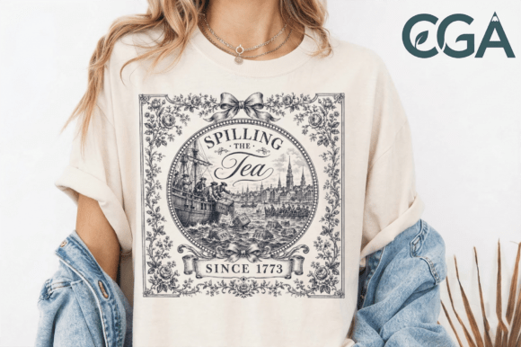 Download Spilling the Tea Since 1773 PNG - Png Collection