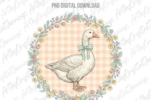 Download Retro Country Style Farmhouse Goose PNG - Png Collection