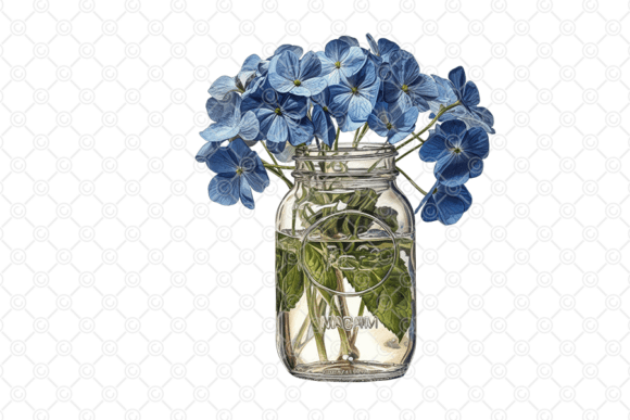 Download Flower PNG, Blue Hydrangea PNG, 024 - Png Collection