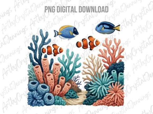 Download Vibrant Tropical Coral Reef Fish PNG - Png Collection